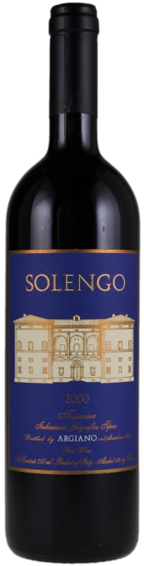 Argiano Solengo 2000 Front Bottle Shot
