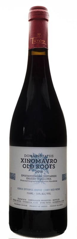 Domaine Tatsis Old Roots Xinomavro 2016 Front Bottle Shot