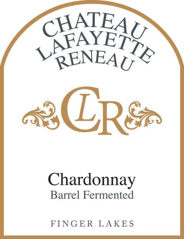 Chateau Lafayette Reneau Barrel Fermented Chardonnay 2016 Front Label