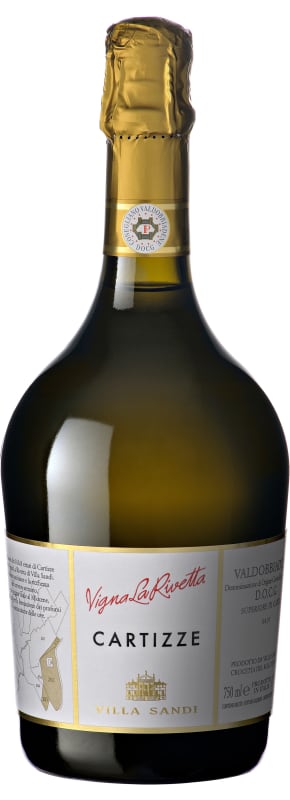 Villa Sandi Superiore di Cartizze Vigna La Rivetta 2020 Front Bottle Shot