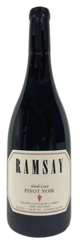 Ramsay Pinot Noir 2020 Front Bottle Shot