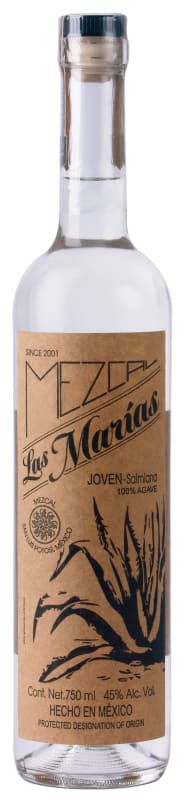 Las Marias Mezcal Front Bottle Shot