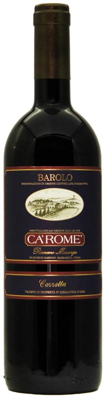Ca' Rome Barolo Vigna Cerretta 2000 Front Bottle Shot
