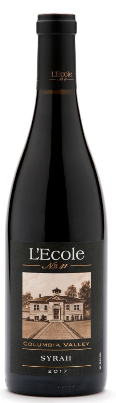 L'Ecole 41 Columbia Valley Syrah 2017 Front Bottle Shot