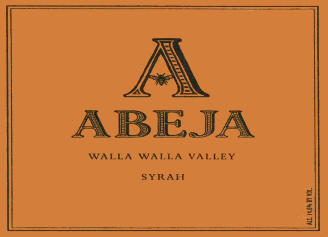 Abeja Syrah 2007 Front Label