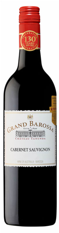 Chateau Tanunda Grand Barossa Cabernet Sauvignon 2017 Front Bottle Shot