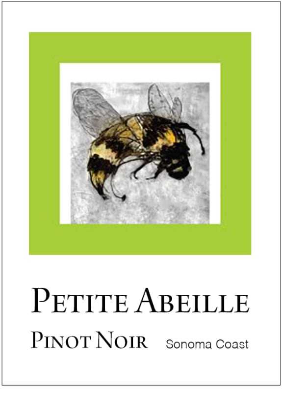Petite Abeille Pinot Noir 2014 Front Label