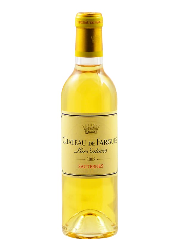 Chateau de Fargues Sauternes (375ML half-bottle) 2008 Front Bottle Shot