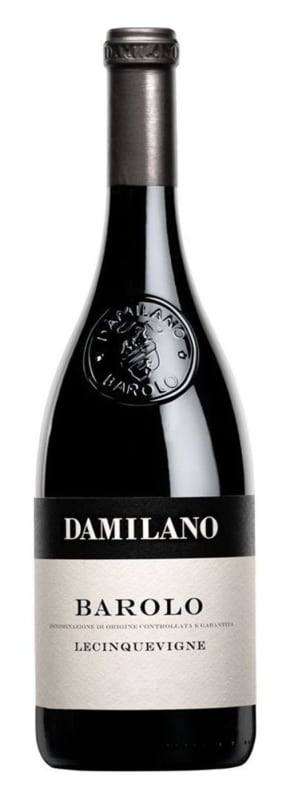 Damilano Barolo Lecinquevigne 2022 Front Bottle Shot