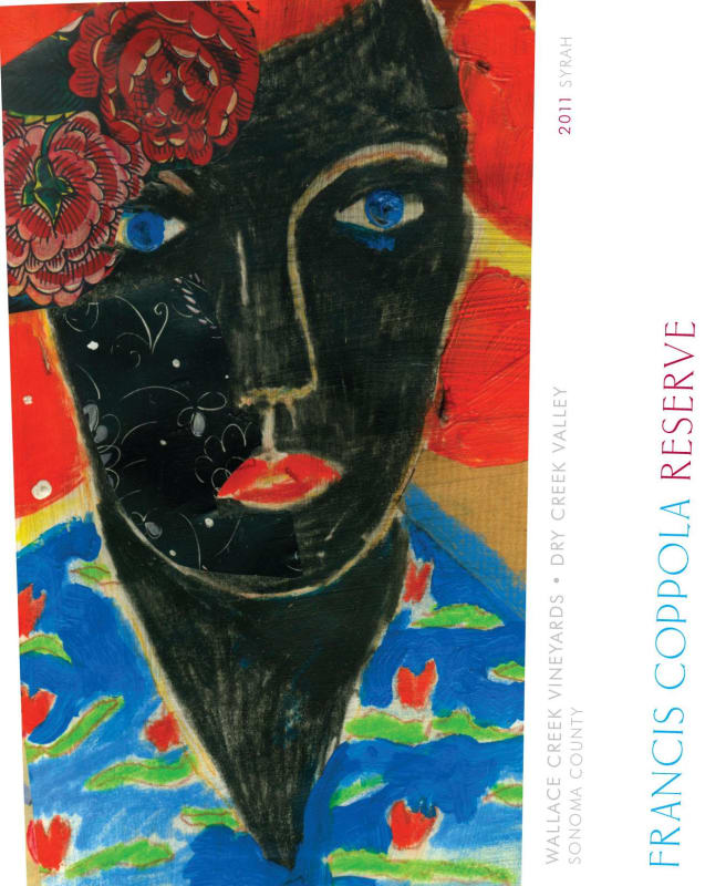 Francis Ford Coppola Reserve Syrah 2011 Front Label