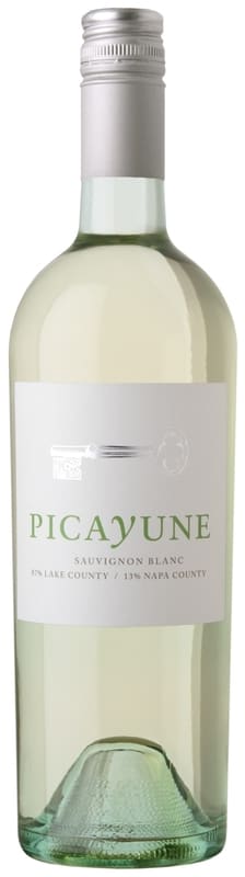 Picayune Cellars Sauvignon Blanc 2016 Front Bottle Shot
