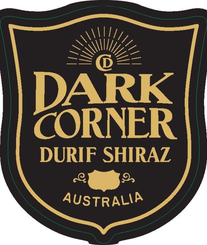 Dark Corner Durif Shiraz 2016 Front Label