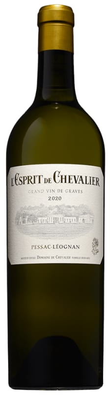 Domaine de Chevalier L'Esprit de Chevalier Blanc 2020 Front Bottle Shot