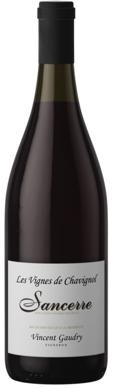 Vincent Gaudry Sancerre Les Vignes de Chavignol Rouge 2022 Front Bottle Shot