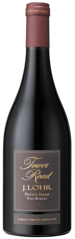 J. Lohr Tower Road Petite Sirah 2023 Front Bottle Shot