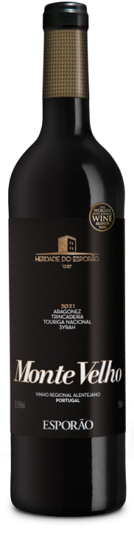 Herdade Do Esporao Monte Velho Red 2021 Front Bottle Shot