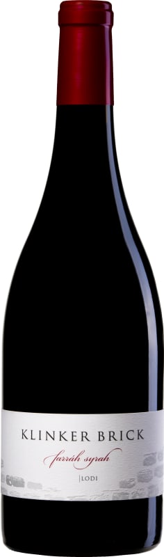 Klinker Brick Lodi Farrah Syrah 2015 Front Bottle Shot