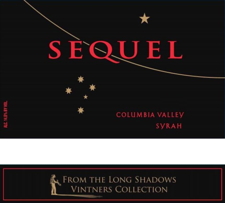 Sequel Sequel Syrah 2014 Front Label