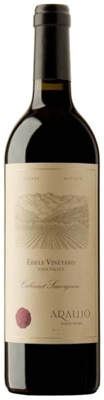 Araujo Eisele Vineyard Cabernet Sauvignon 1996 Front Bottle Shot
