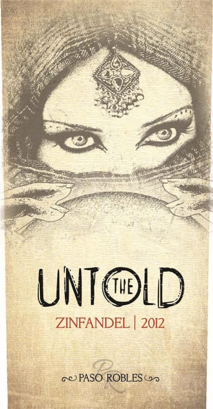 The Untold 2012 Front Label