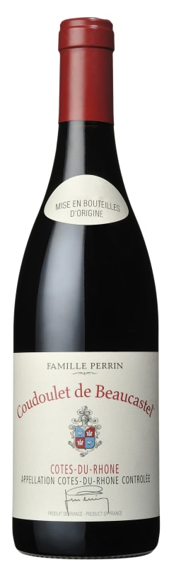 Chateau de Beaucastel Coudoulet Rouge 2019 Front Bottle Shot