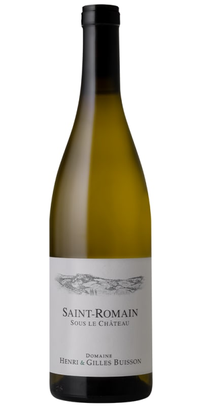 Henri & Gilles Buisson Saint-Romain Sous le Chateau Blanc 2020 Front Bottle Shot