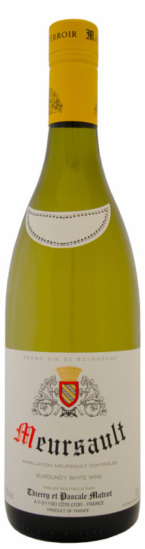 Domaine Matrot Meursault (Stelvin) 2019 Front Bottle Shot