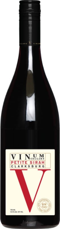 Vinum Cellars Petite Sirah 2016 Front Bottle Shot