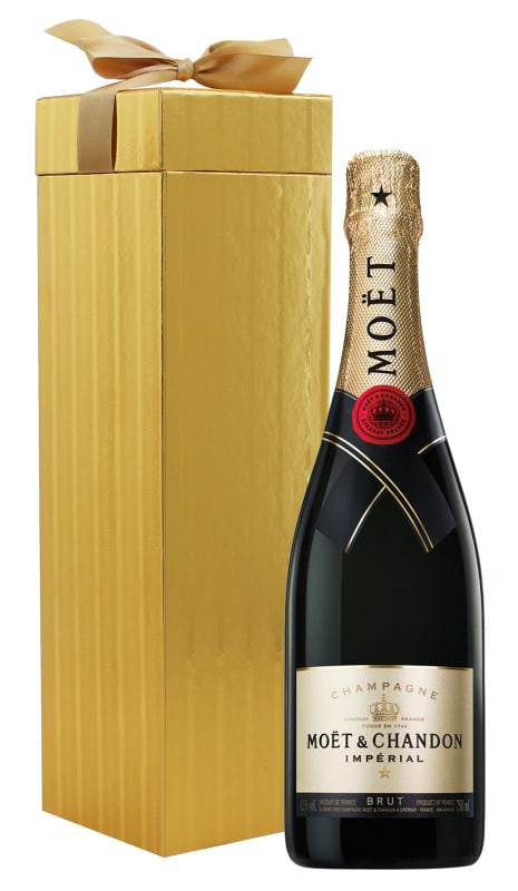 Moet & Chandon Imperial Brut with Gold Gift Box Gift Product Image