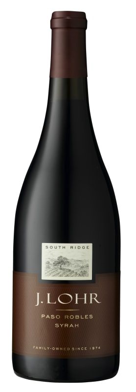 J. Lohr Estates South Ridge Syrah 2018 Front Bottle Shot