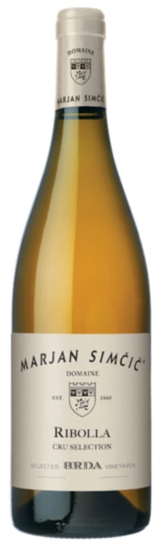 Marjan Simcic Cru Selection Ribolla 2022 Front Bottle Shot