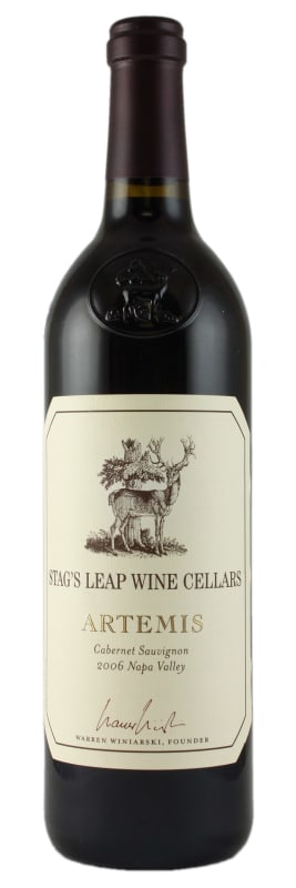 Stag's Leap Wine Cellars Artemis Cabernet Sauvignon 2006 Front Bottle Shot