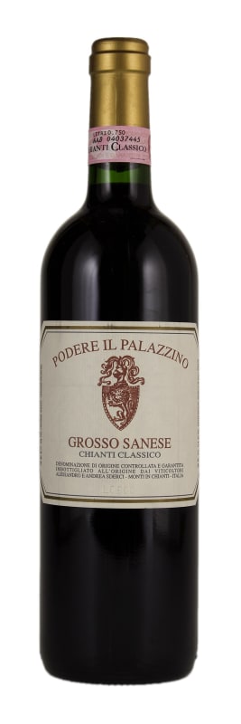 Podere Il Palazzino Chianti Classico Grosso Sanese 2016 Front Bottle Shot