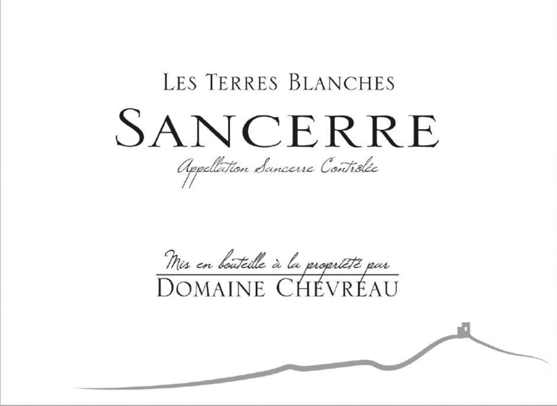 Domaine Chevreau Sancerre Les Terres Blanches 2016 Front Label
