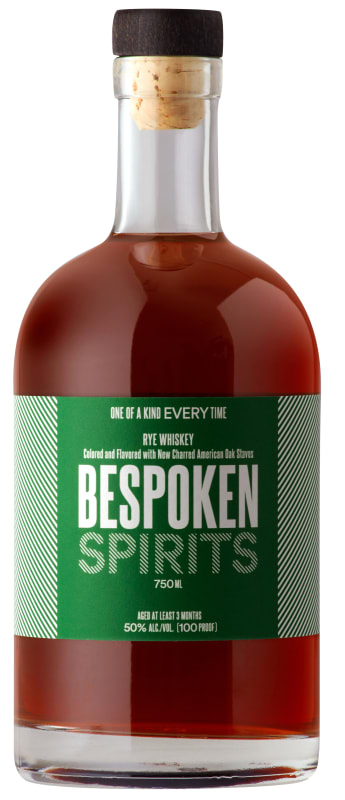 Bespoken Rye Whiskey Front Bottle Shot