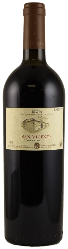 Senorio de San Vicente Rioja 2014 Front Bottle Shot