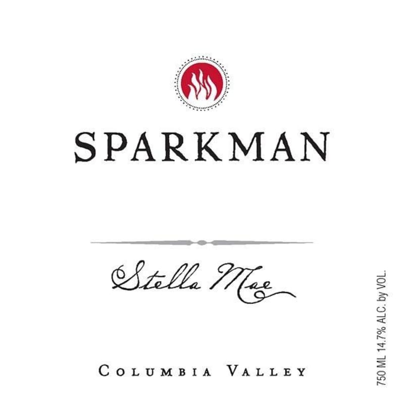Sparkman Stella Mae 2009 Front Label