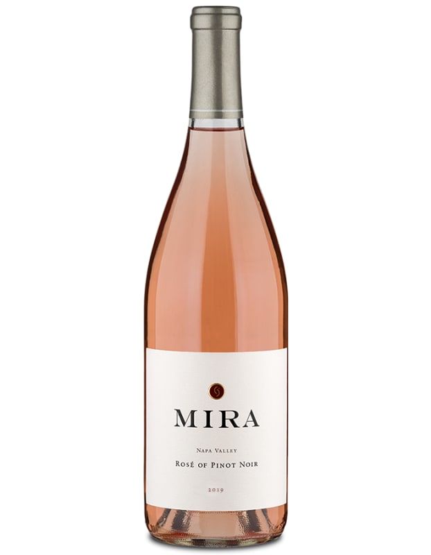 Mira Winery Rose of Pinot Noir 2019 Front Bottle Shot