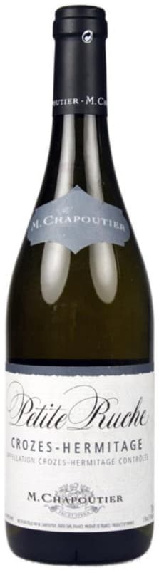 M. Chapoutier Crozes Hermitage La Petite Ruche Blanc 2014 Front Bottle Shot