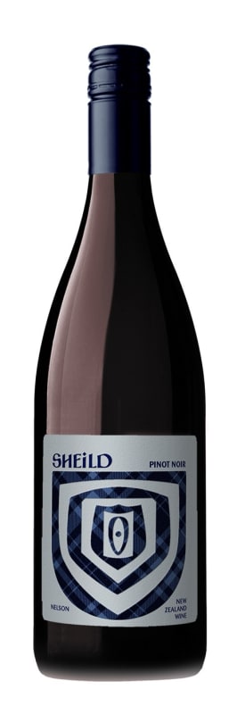 Sheild Pinot Noir 2021 Front Bottle Shot
