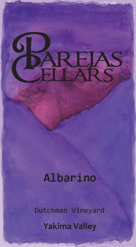 Parejas Cellars Dutchman Vineyard Albarino 2015 Front Label