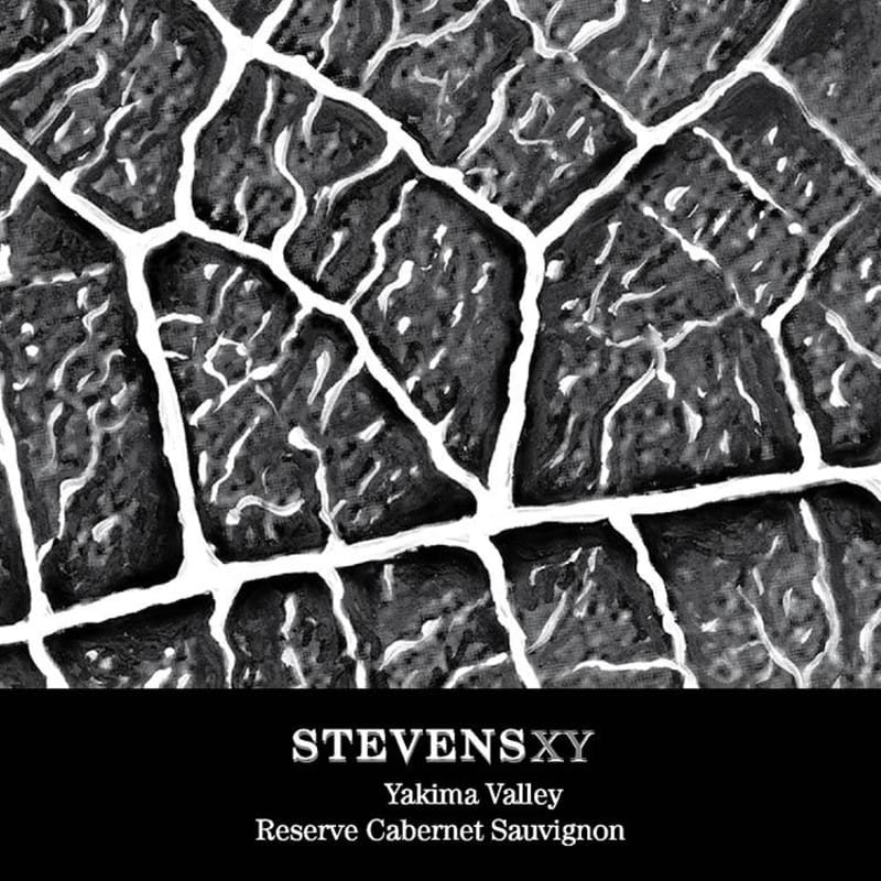 Stevens Winery XY Reserve Cabernet Sauvignon 2012 Front Label