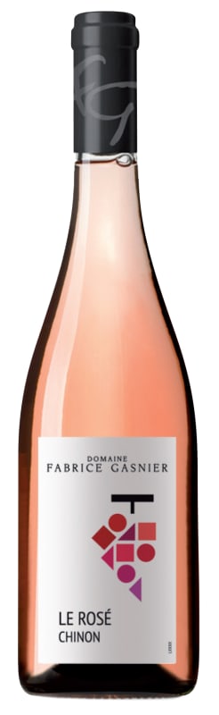 Domaine Fabrice Gasnier Chinon Rose 2023 Front Bottle Shot
