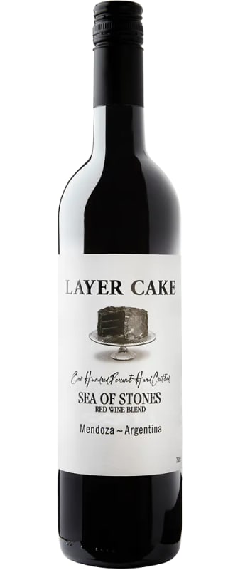 Layer Cake Sea of Stones Red Blend 2018 Front Bottle Shot