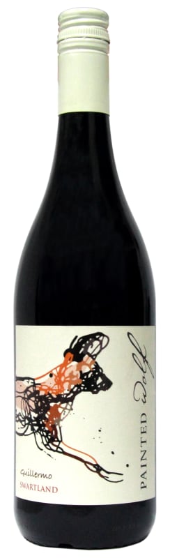 Painted Wolf Guillermo Pinotage 2018 Front Bottle Shot