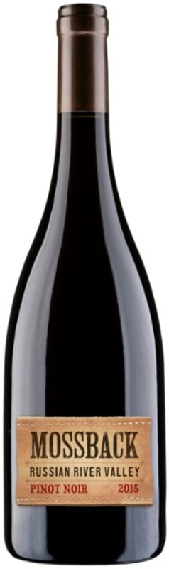 Mossback Russian River Valley Pinot Noir 2015 Front Bottle Shot