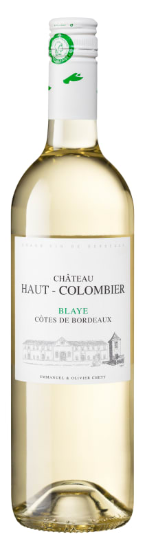 Chateau Haut-Colombier Blanc 2019 Front Bottle Shot