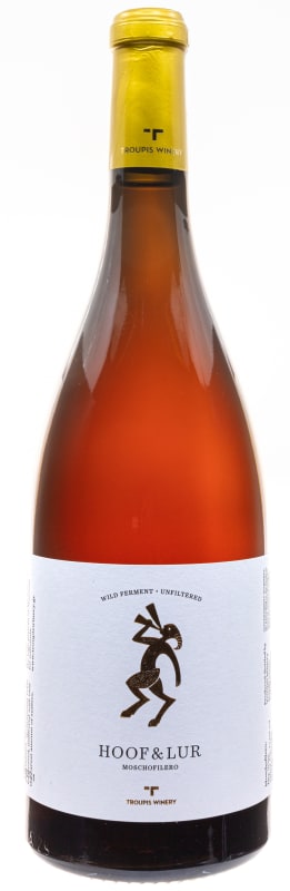 Troupis Winery Hoof & Lur Moschofilero 2021 Front Bottle Shot