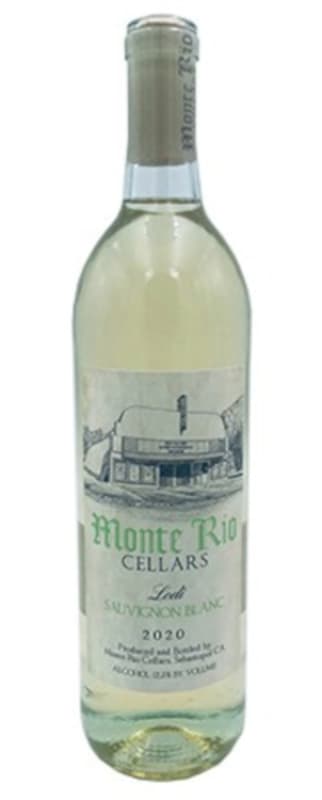 Monte Rio Sauvignon Blanc 2020 Front Bottle Shot