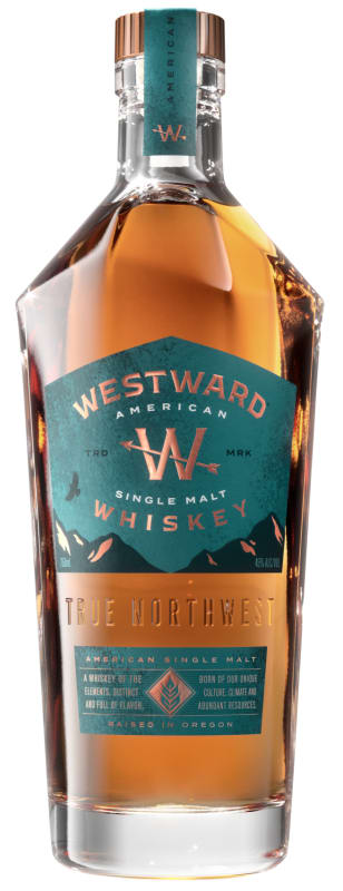 Westward American Single Malt Whiskey Front Bottle Shot